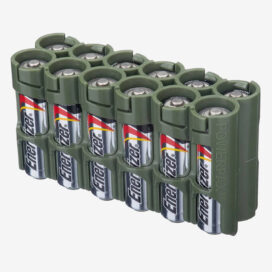 Кассета для аккумуляторов 12 AA Pack Battery Caddy Storacell (М.Green)