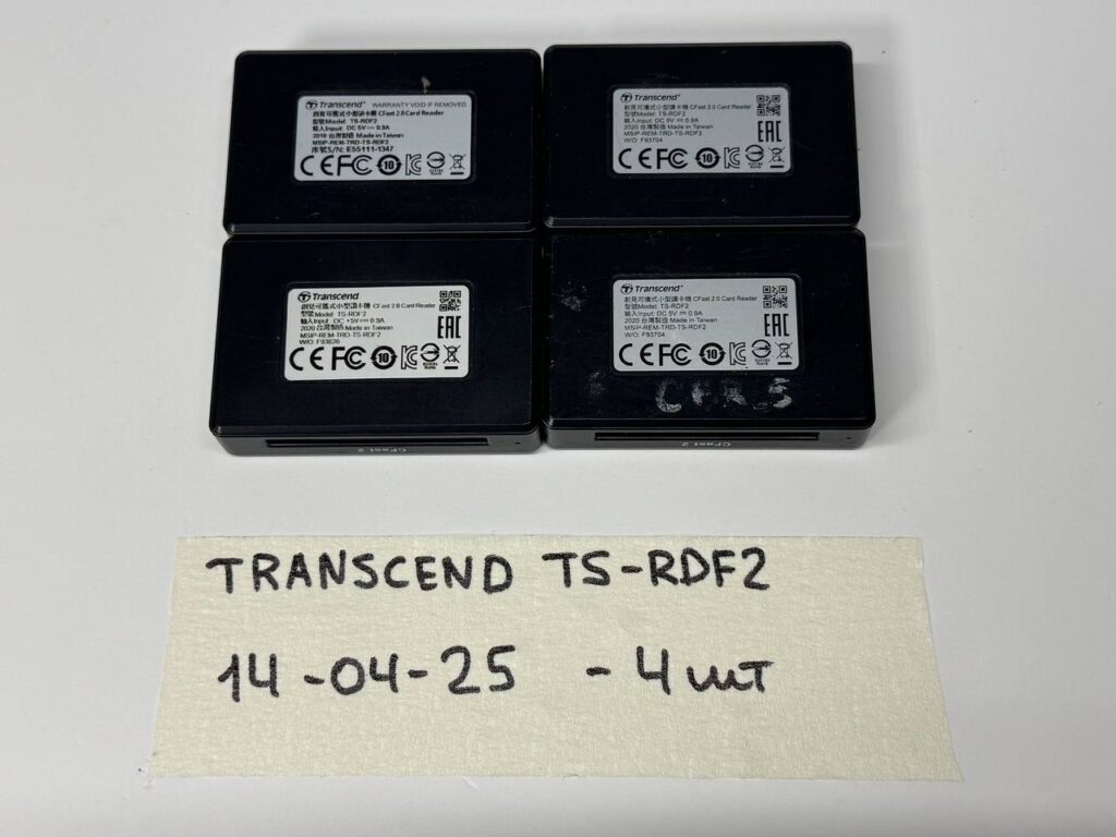Кард-ридер Transcend CFast 2.0 TS-RDF2 (microUSB 3.1/ Gen 1/Type B)-2