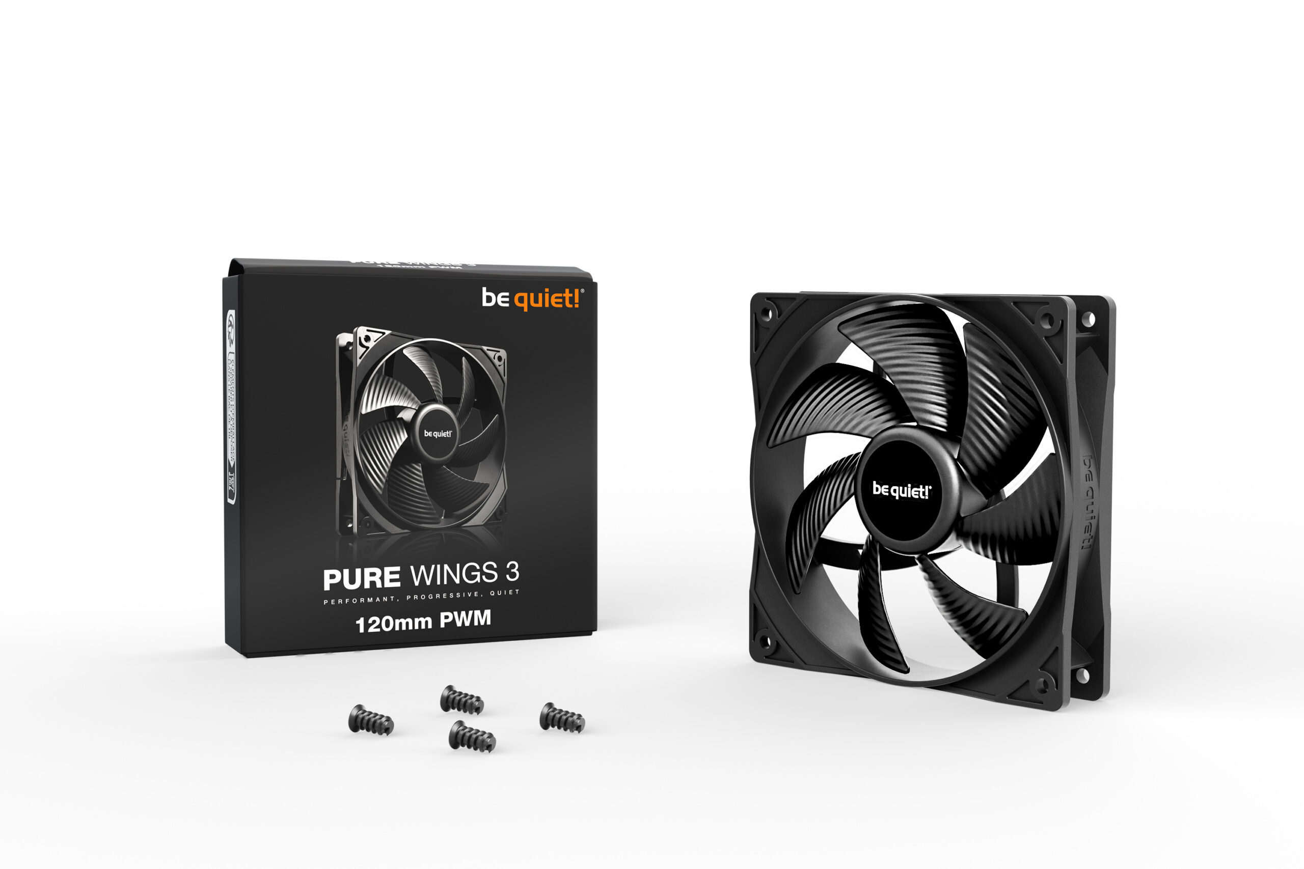 Вентилятор для корпуса BE Quiet! Pure Wings 3 120mm PWM (BL105)-2
