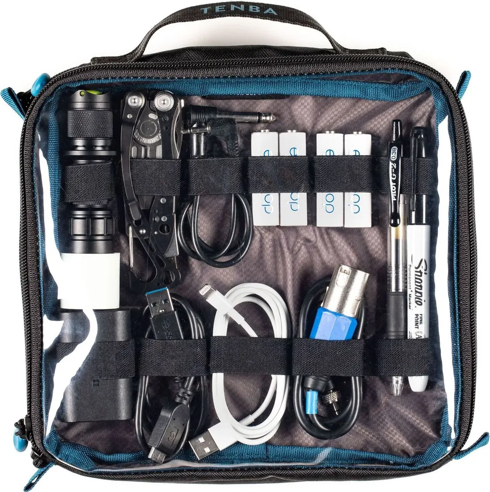 Органайзер Tenba Tools Cable Duo 8 Pouch (636-645, 21х22х7 см, черный)-3