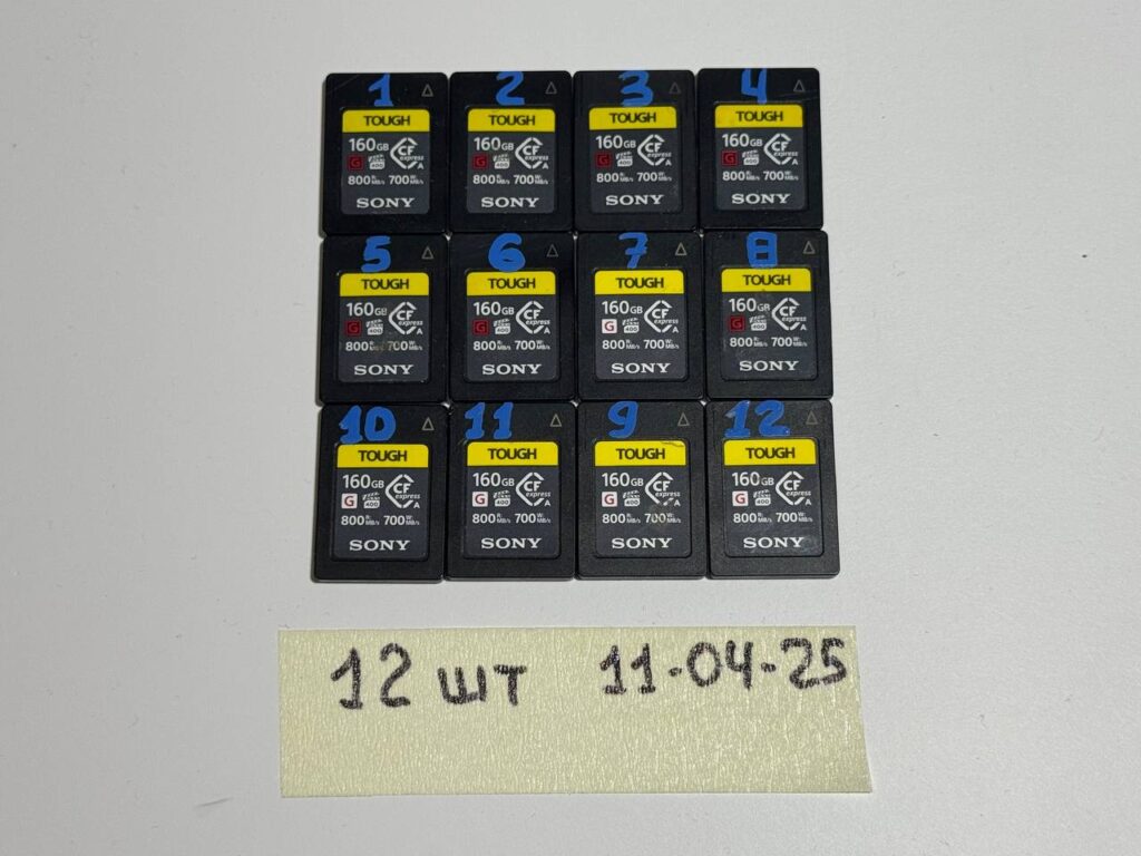 Карта памяти Sony Tough CFexpress Card Type A 160 ГБ [CEA-G160T]-2