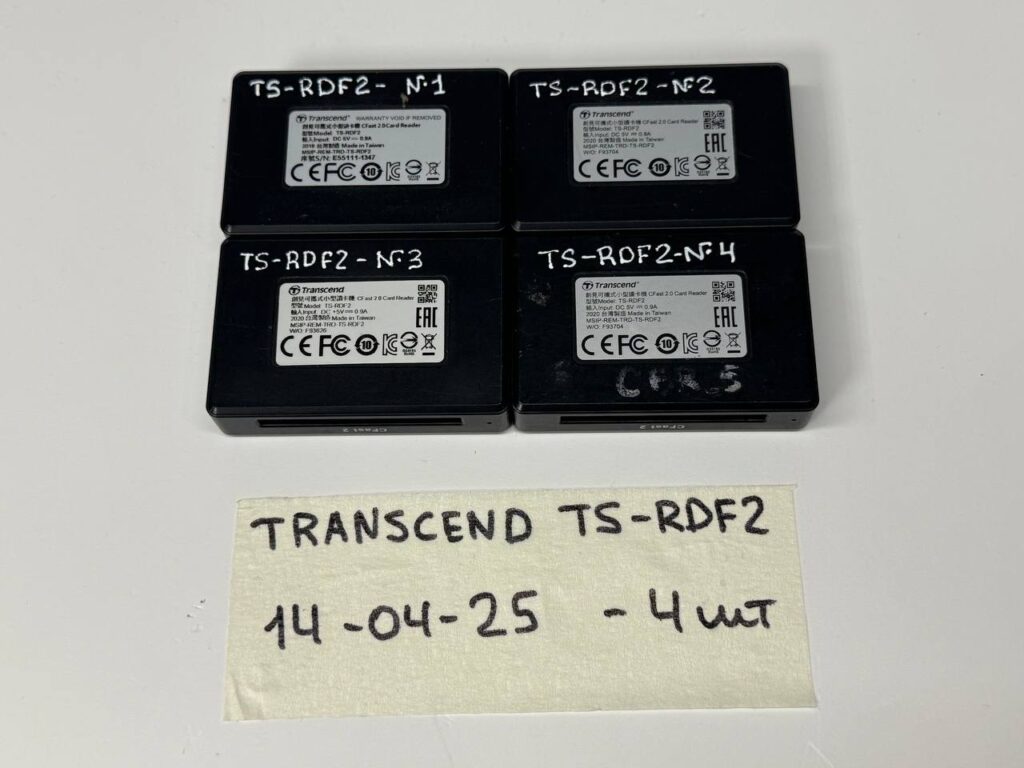 Кард-ридер Transcend CFast 2.0 TS-RDF2 (microUSB 3.1/ Gen 1/Type B)-4