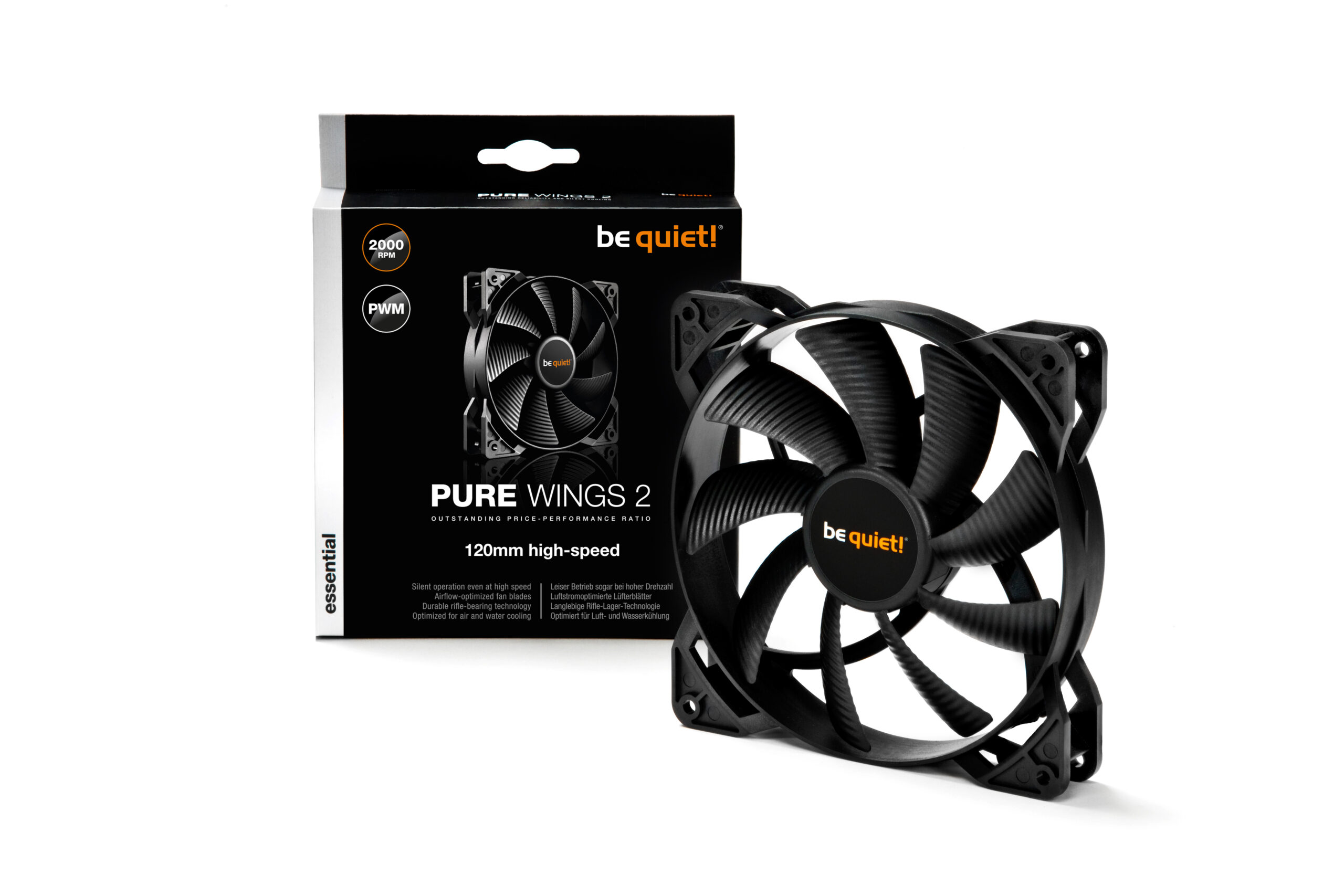 Вентилятор для корпуса be quiet! PURE WINGS 2 120mm PWM High-Speed (BL081)-2