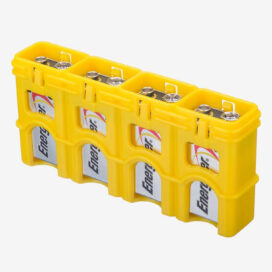 Кассета для аккумуляторов 4-9V Slim Line  (Yellow)