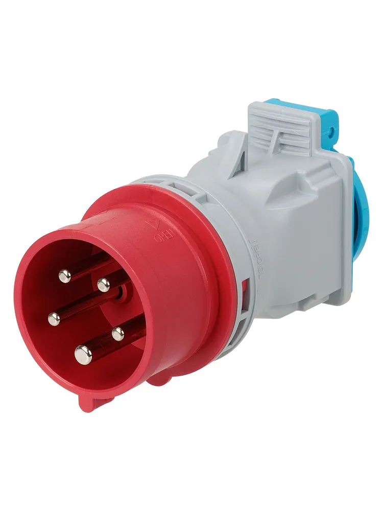 Адаптер TDM ELECTRIC IP44 16A с 3Р+PЕ+N 380В на 2Р+PЕ 220В SQ0611-0071-5