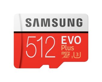 Карта памяти microSDXC 512Gb Samsung EVO Plus V2 UHS-I U3 (MB-MC512HA)