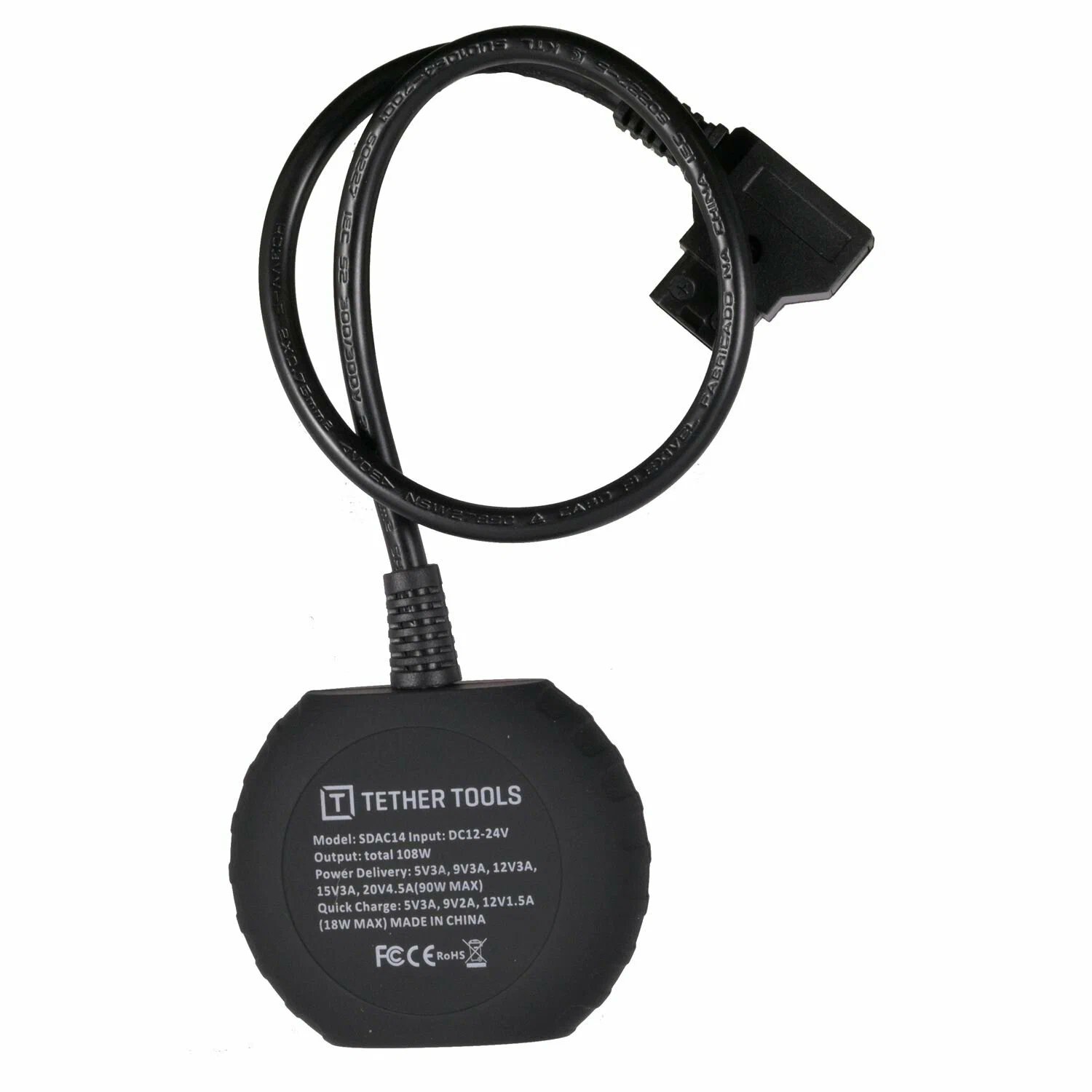 Адаптер питания Tether Tools [SDAC14] ONsite D-Tap to USB-C PD-4