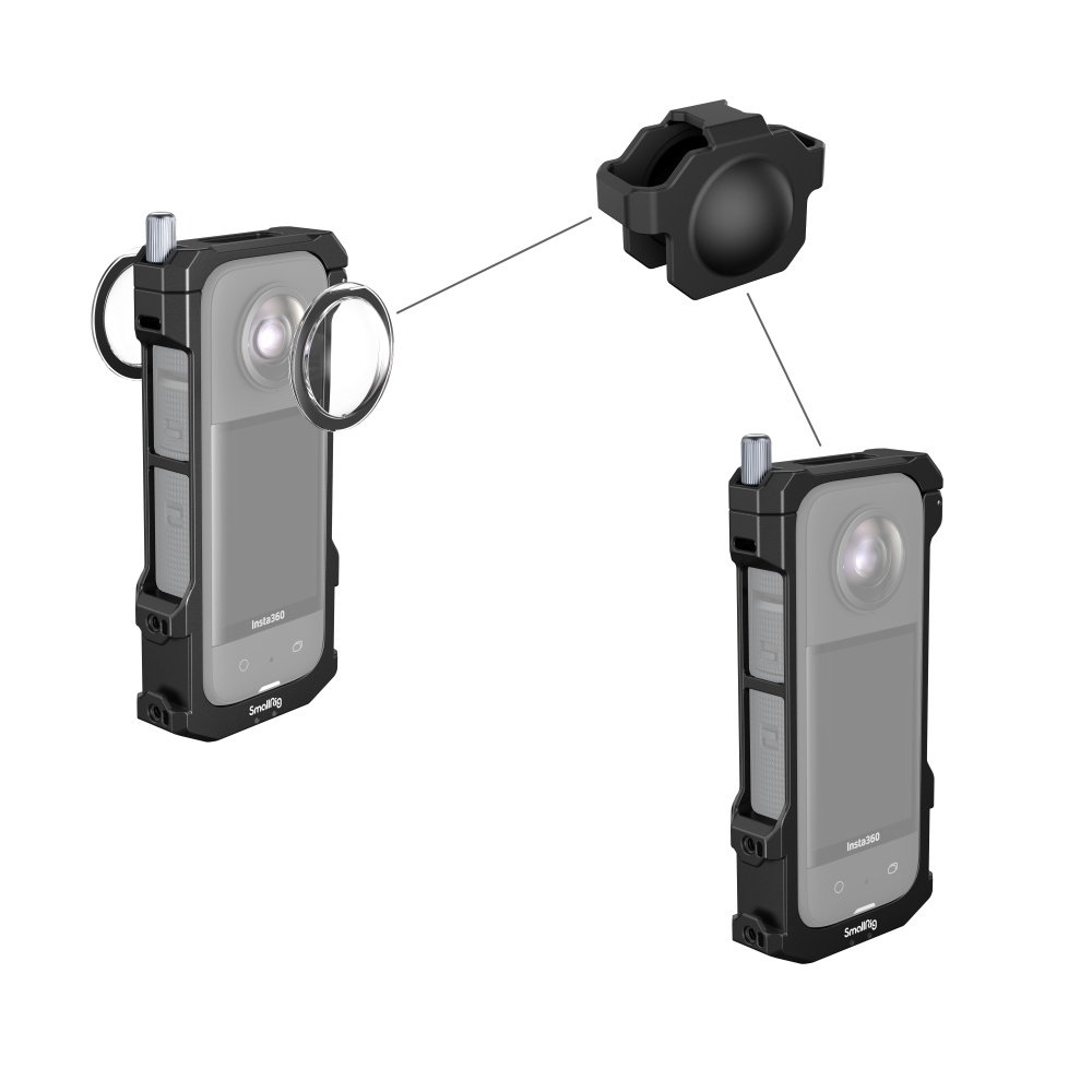 Клетка для Экшн-камеры Insta360 X3 Smallrig 4088B-7