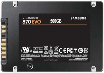 SSD диск SAMSUNG 870 EVO 2.5" 500Гб SATA (MZ-77E500BW)