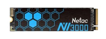 SSD диск Netac NV3000 1TB PCIe 3.0 x4 3D NAND (NT01NV3000-1T0-E4X)