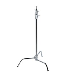 Стойка C-stand 40" со скользящей ногой KUPO CL-40M Silver (132-313см)