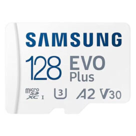 Карта памяти microSDXC 128Gb Samsung EVO Plus UHS-I U3 V30 A2 (MB-MC128KA)
