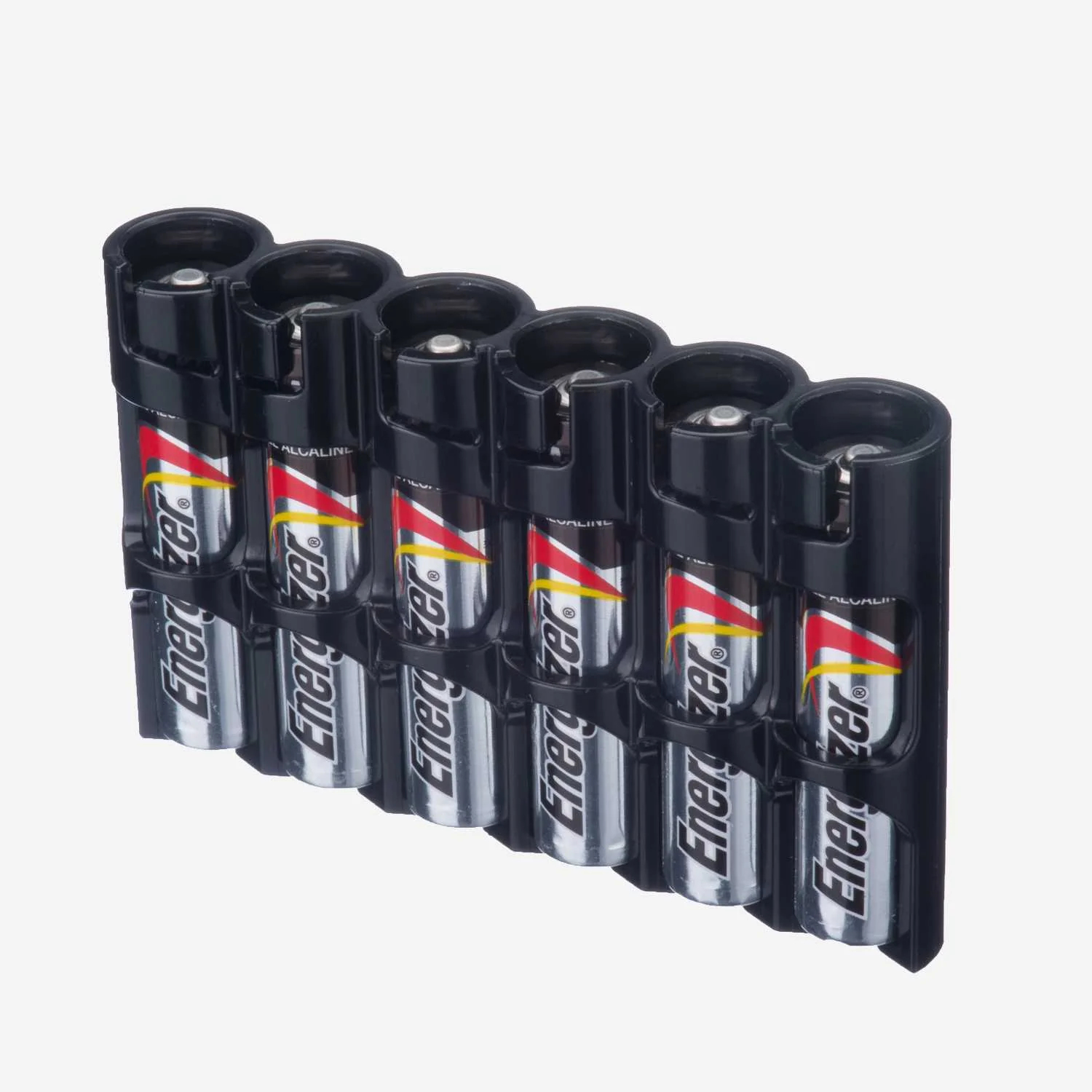 Кассета для аккумуляторов Slim Line AAA 6 Pack Storacell (Tuxedo Black)-1
