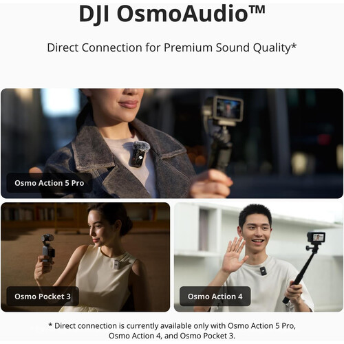 Радиосистема / Рекордер DJI Mic 2 Digital для Смартфона или Камеры (2 Передатчика + Приемник)-7