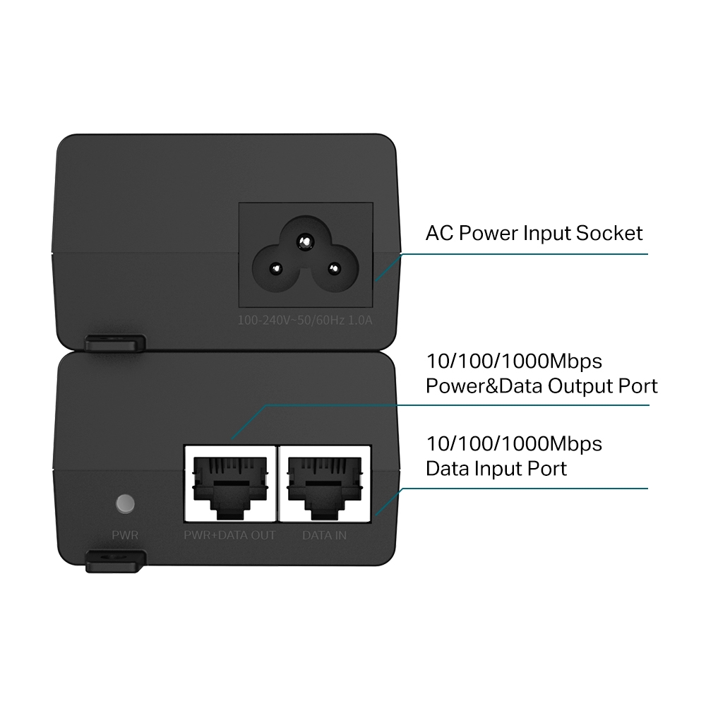 PoE-инжектор TP-Link TL-POE160S-6