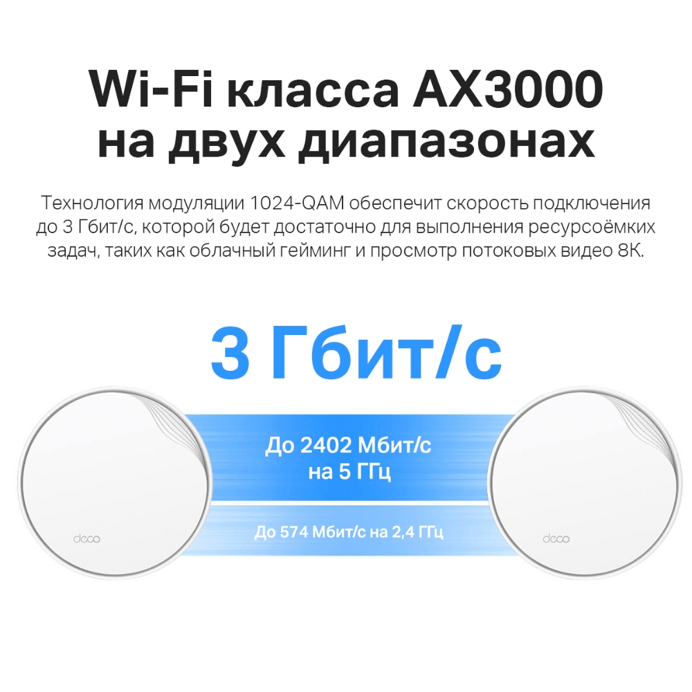 Mesh Wi-Fi система TP-Link Deco X50-PoE (hardware ver.2.0)-9