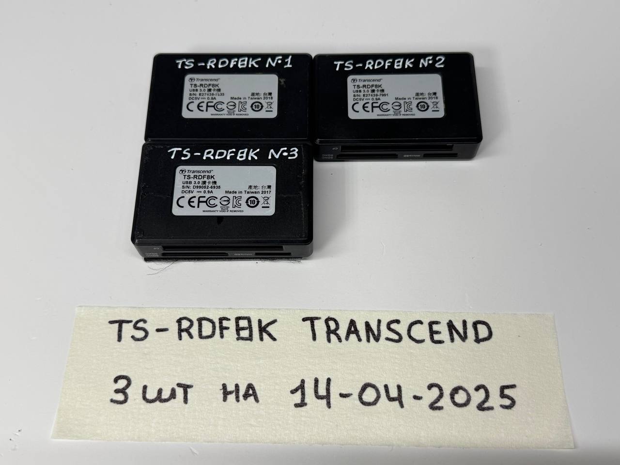 Кард-ридер Transcend SD /microSD/CompactFlash TS-RDF8 (microUSB 3.1/ Gen 1/Type B)-2