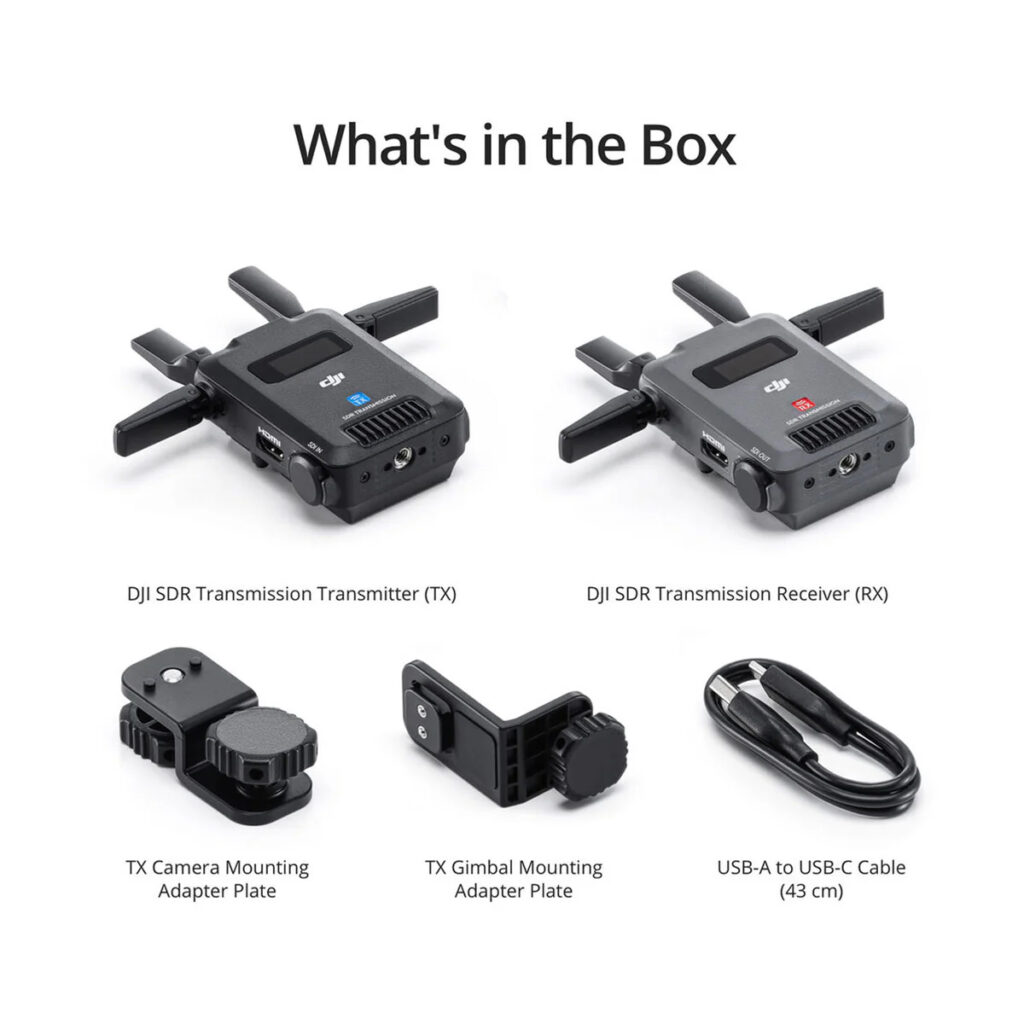 Видеосендер DJI SDR Transmission Combo Комплект №1 (SDI/HDMI, Передатчик + Приемник)-3