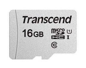 Карта памяти micro SDHC 16Gb Transcend 300S UHS-I U1 A1 (95/10 Mb/s)