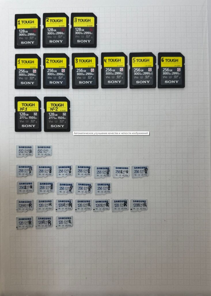Карта памяти SDXC 256 Гб Sony SF-G256T TOUGH UHS-II V90 W-299/R-300 MB/s-2