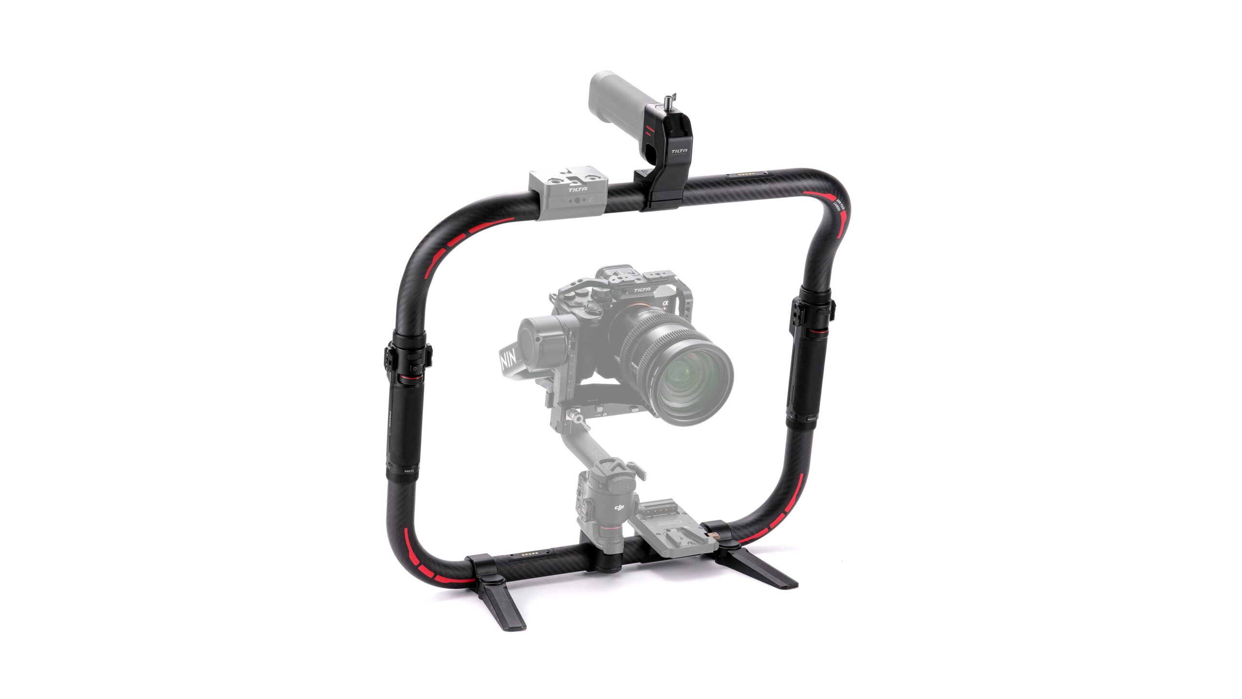Кольцо с двойным хватом Tilta Advanced Ring Grip TGA-ARG для DJI RS 2-4-3