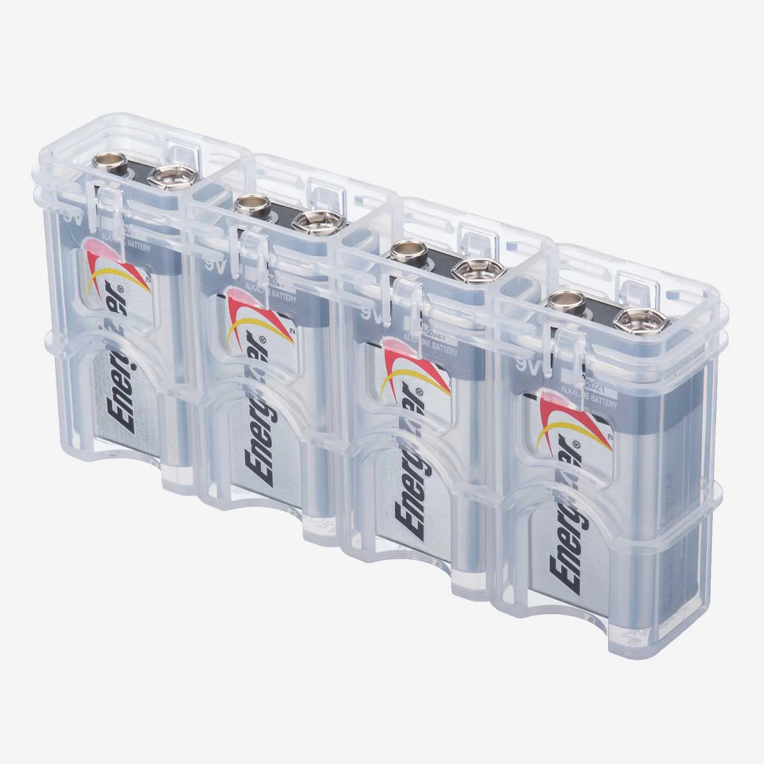 Кассета для аккумуляторов 4-9V Slim Line  (Clear)-1