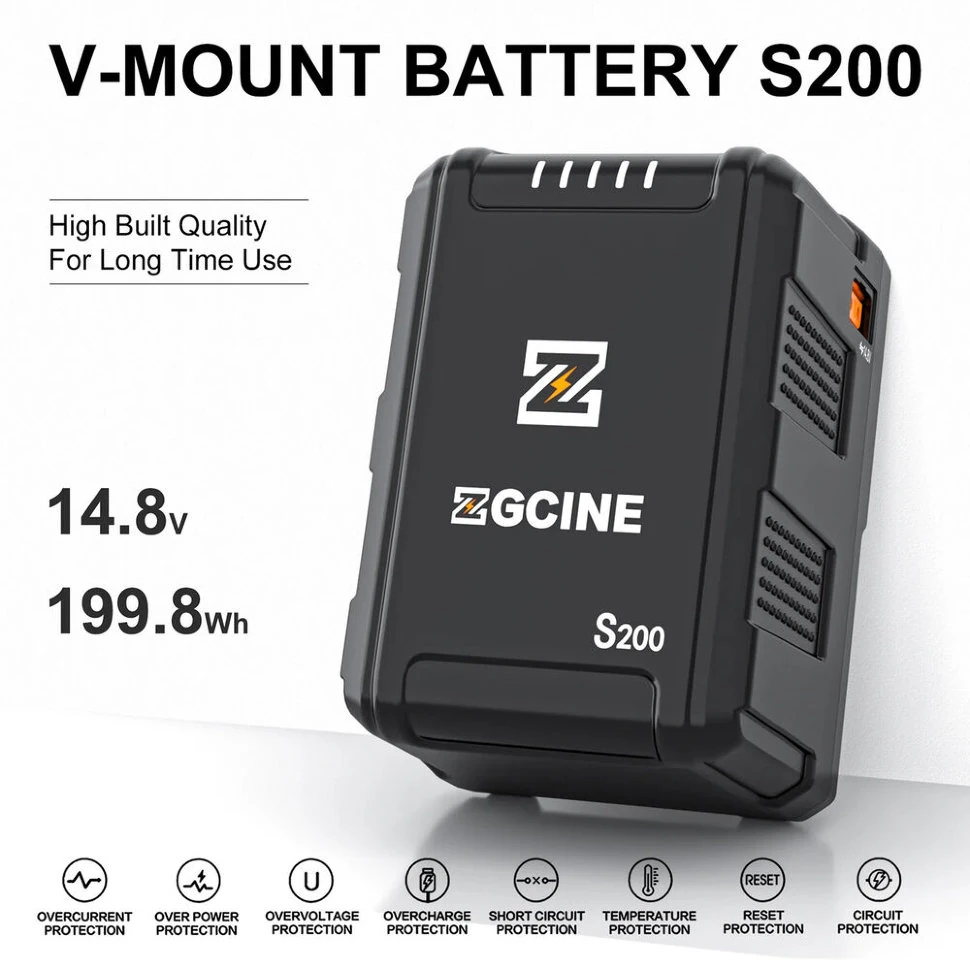 Аккумулятор V-mount ZGCine ZG-S200 (199.8 Wh)-1