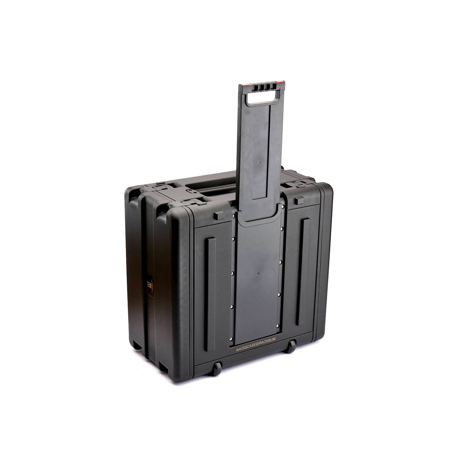 Ударопрочный кейс RACK6UW DGSolutions с выдвижной ручкой, на колесах-1