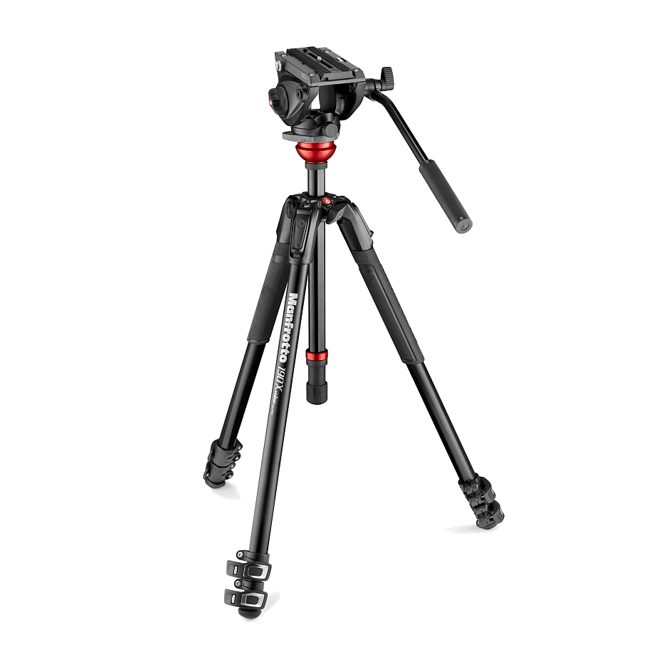 Видео Голова 500 серии и Трипод 190X Video Alu Tripod Manfrotto-2