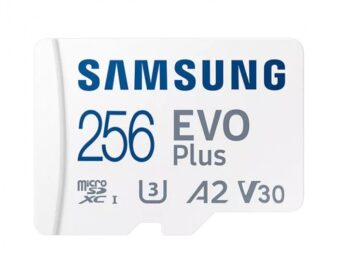 Карта памяти microSDXC 256Gb Samsung EVO Plus UHS-I U3 V30 A2 (MB-MC256KA)