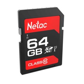 Карта памяти SDXC 64Gb Netac P600 Class 10 UHS-I 80MB/s
