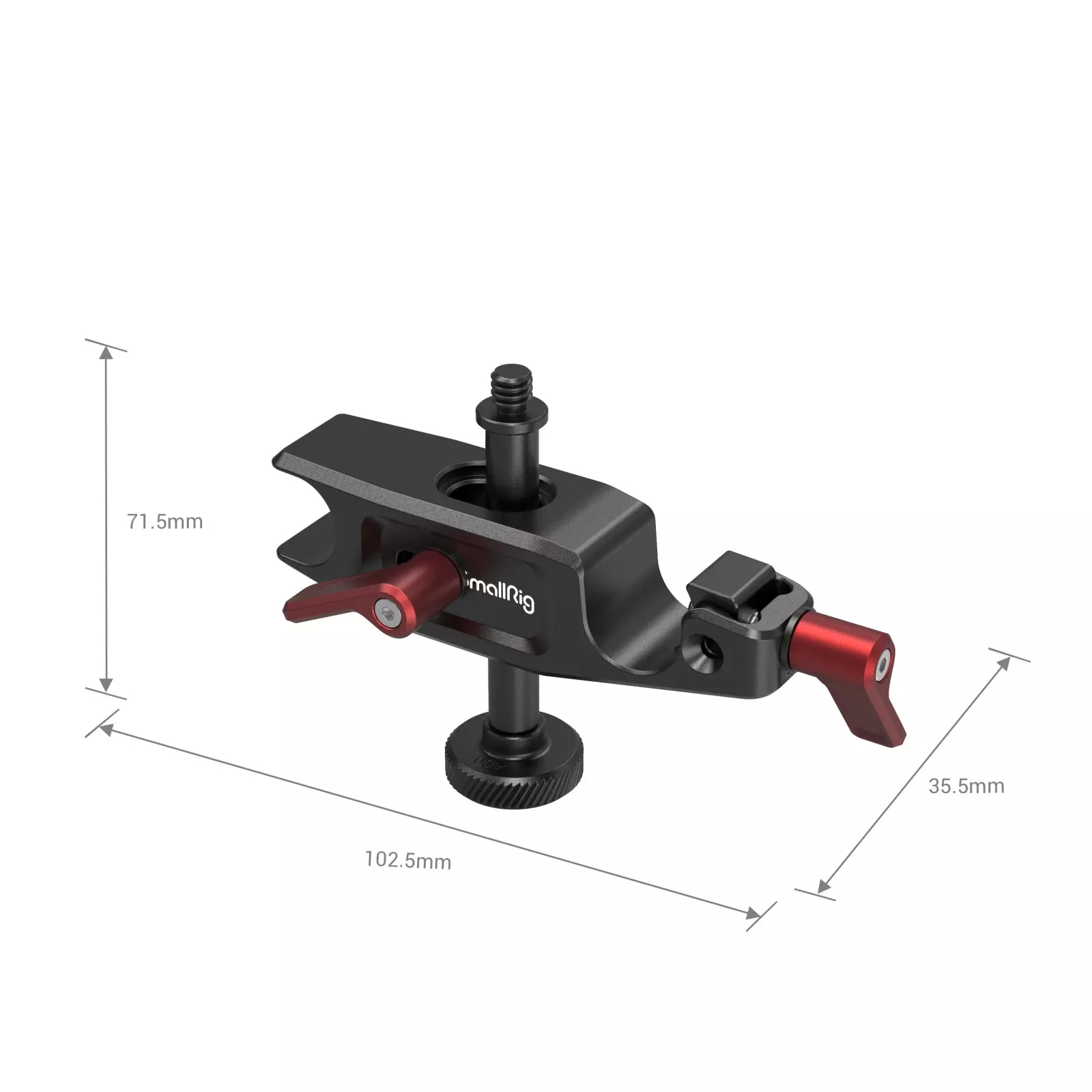 Крепление для компендиума 2660 на 15mm Rod- SmallRig 2663 LWS Rod Support-5