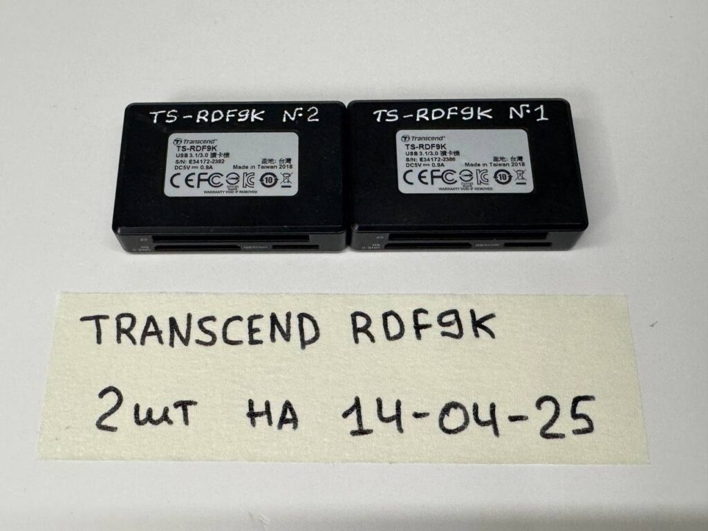 Кард-ридер Transcend SD /microSD/CompactFlash TS-RDF9 (microUSB 3.1/ Gen 1/Type B)-2