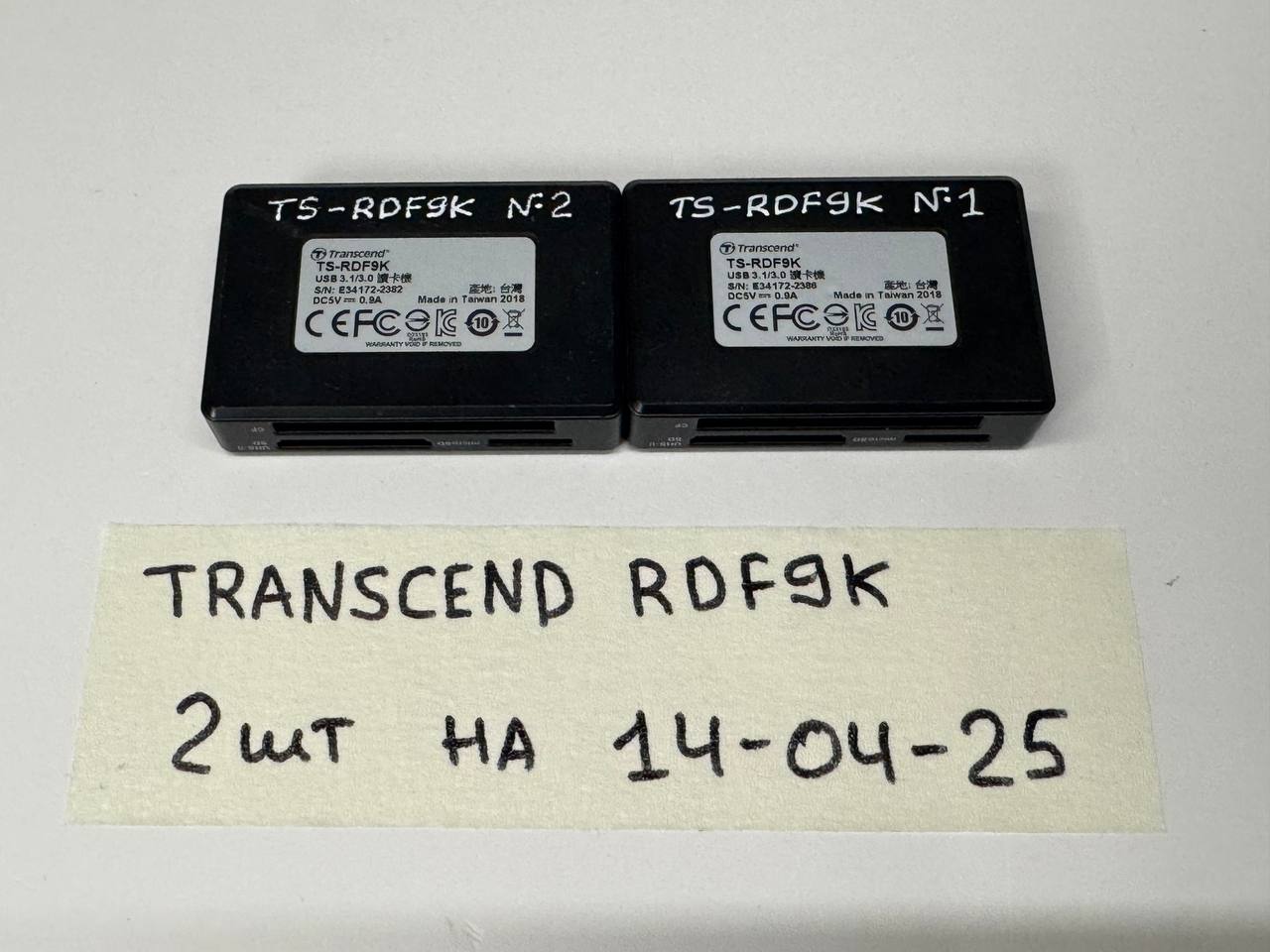 Кард-ридер Transcend SD /microSD/CompactFlash TS-RDF9 (microUSB 3.1/ Gen 1/Type B)-2