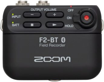 Микро Рекордер Рекордер Zoom F2-BT/B (разъемы:JACK_mini) Без Микрофона