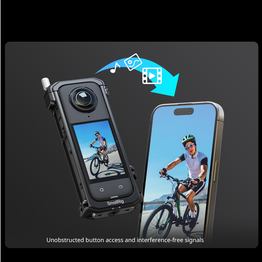 Клетка для Экшн-камеры Insta360 X4 Smallrig 4278-7