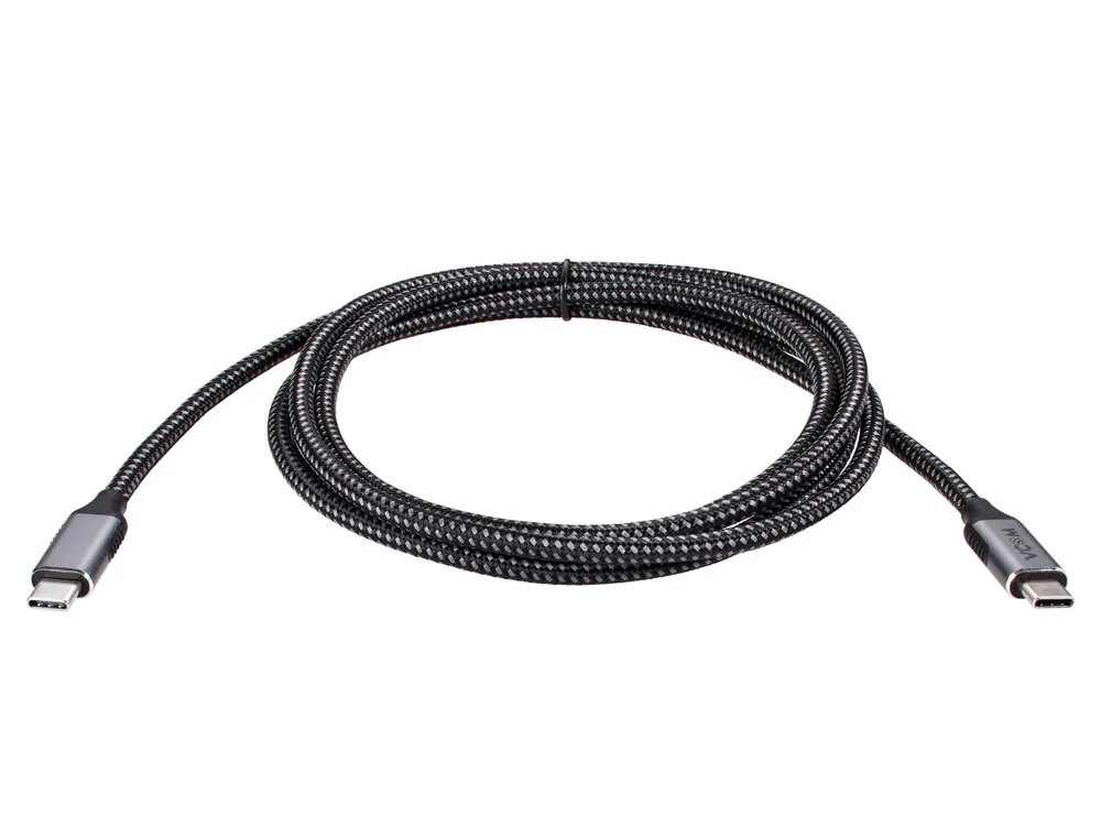 Кабель USB 3.2 Gen 2 Type C 4K 60Hz/ 20GBps/100W 1.0 м. VCOM (CU420M-1M)-3