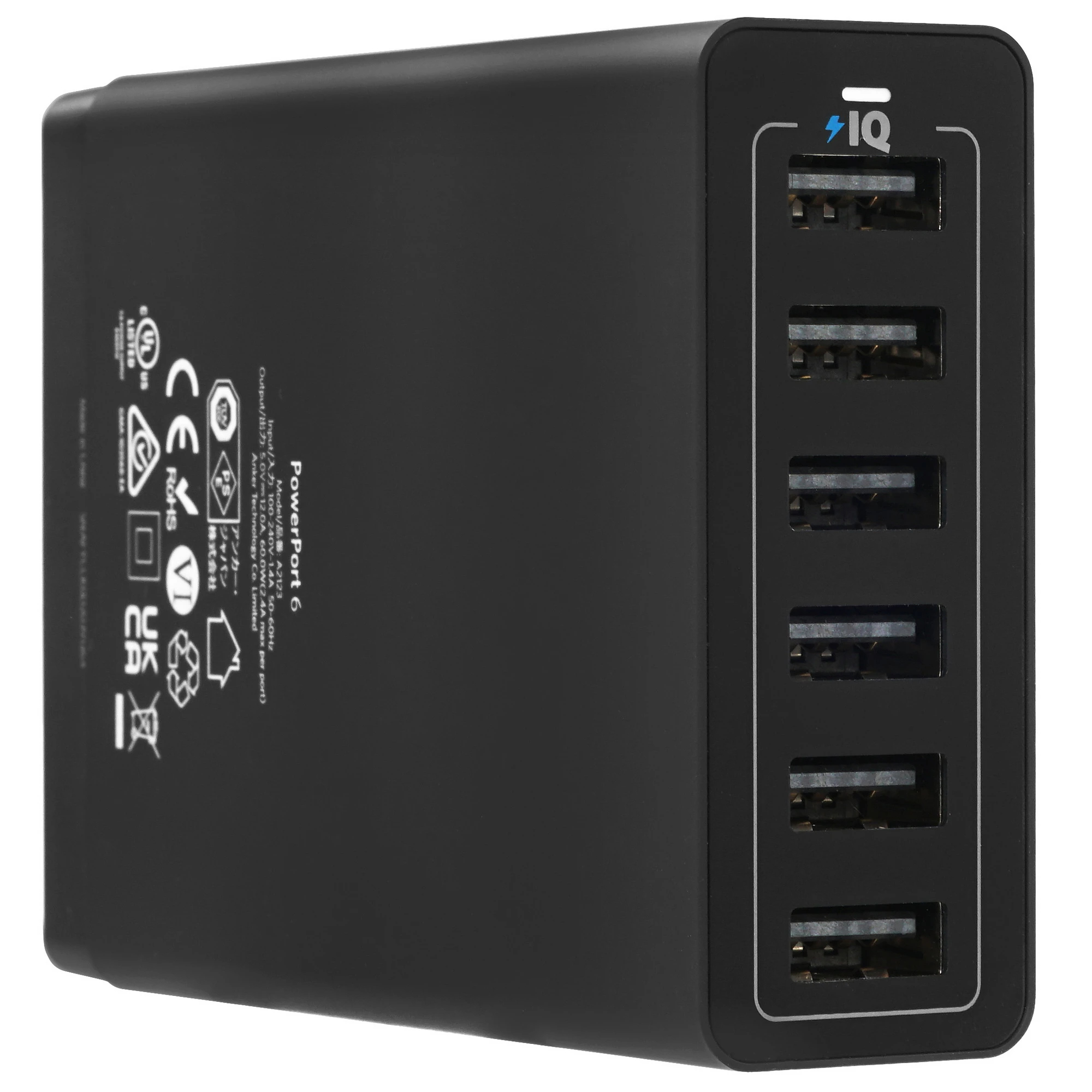 Зарядное Устройство USB Anker PowerPort 6 (A2123) 6 портов/60W-2