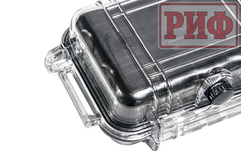 Кейс защитный ударопрочный РИФ IP55 WR-63T Прозрачный 190x130x55 мм-9