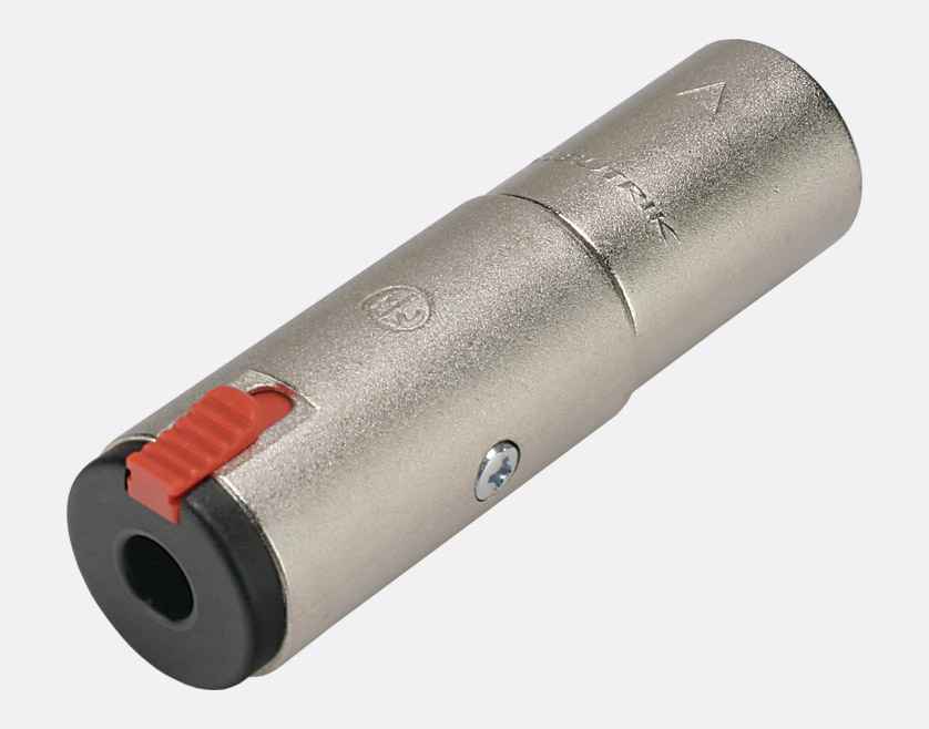 Адаптер с Jack 6.3 мм 3pin (мама) на XLR 3pin (папа) Neutrik (3MX-3J)-1