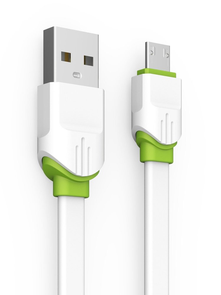 Кабель USB 2.0 Type-A/Micro-USB Ldnio LS35,Белый,2.0 м-2