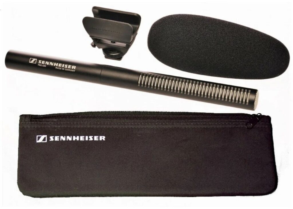 Микрофон - Пушка Sennheiser MKE 600 КОМПЛЕКТ K1 (Поролон,Подвес)-1