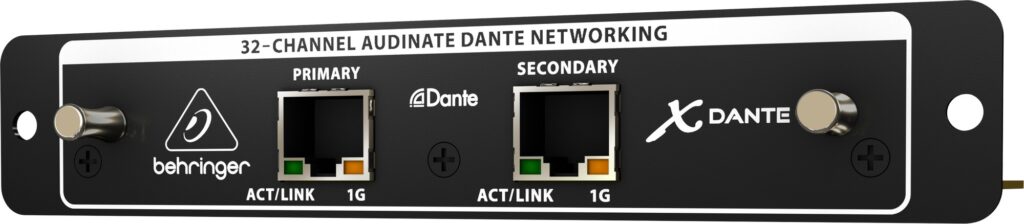 Карта расширения Behringer X-DANTE-5