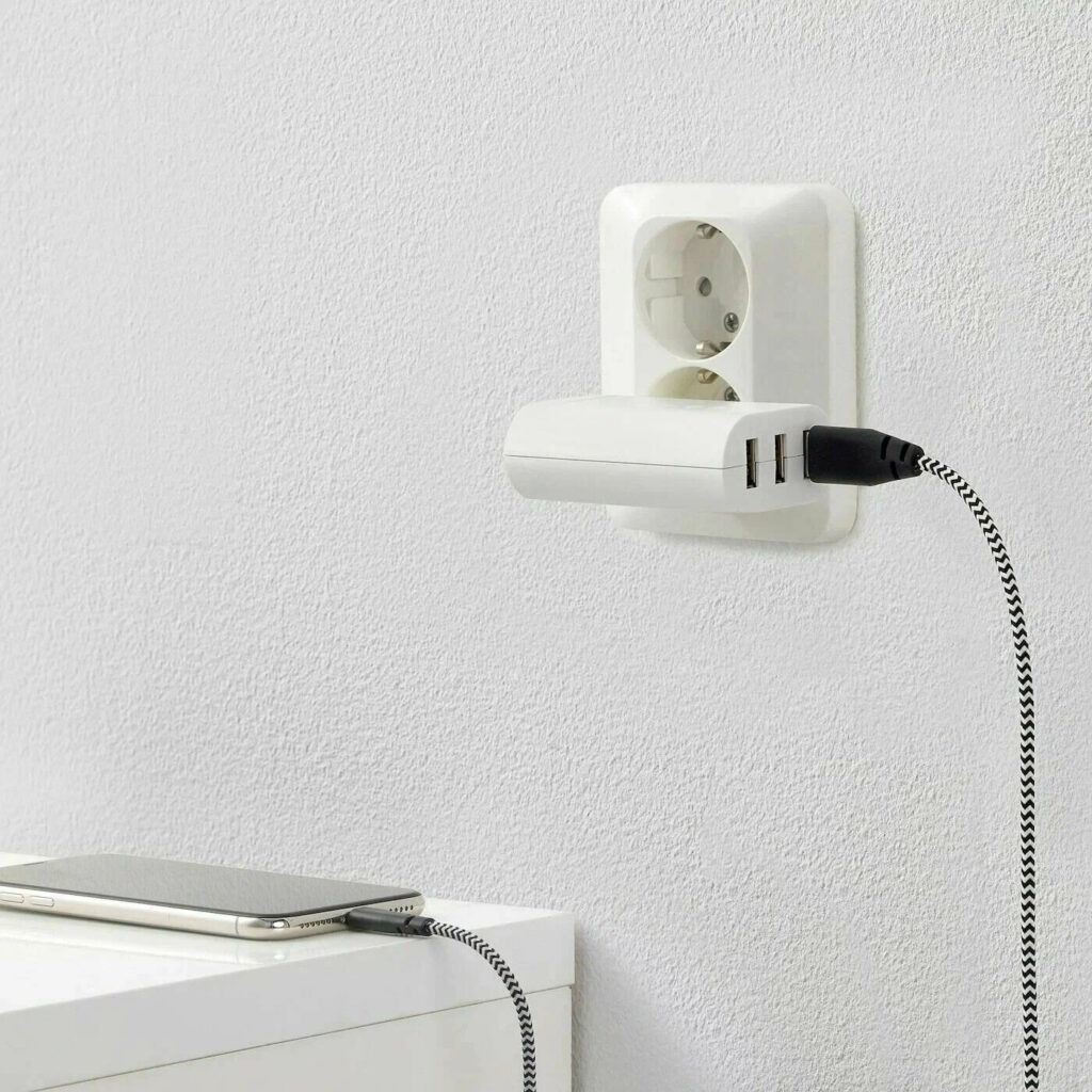Зарядное Устройство USB Ikea KOPPLA 17 Вт-3