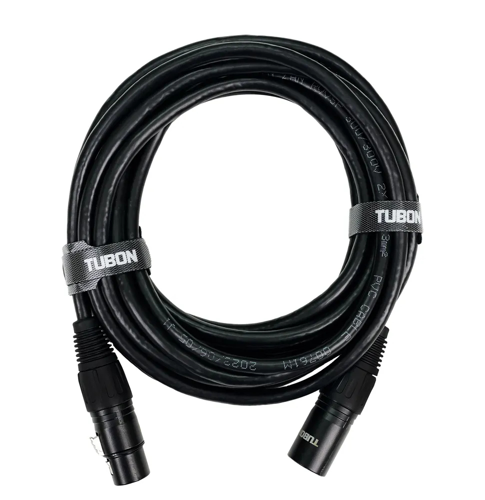 Кабель (ЗВУК) XLR_5pin(M)-XLR_5pin(F) Tubon X005 10м-4