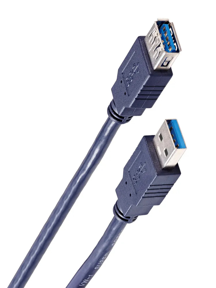 Кабель-Удлинитель USB 3.0 (Type A_m - Type A_f) VCOM 5м.(VUS7065-5M)-3