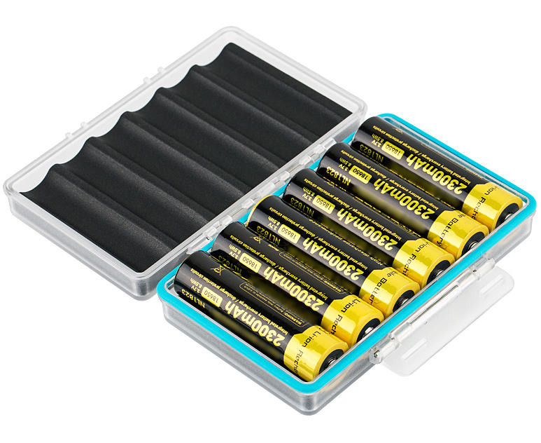 Защитный бокс для 6 аккумуляторов 18650 JJC (BC-36X18650)-5