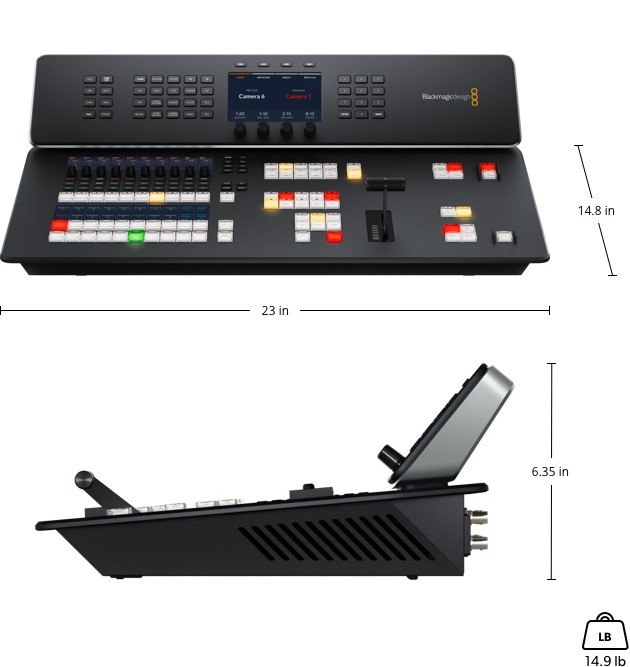 Видеомикшер Blackmagic ATEM Television Studio HD8 ISO-3