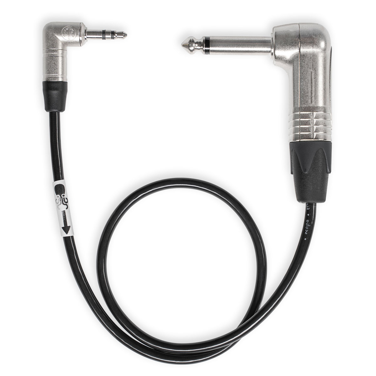 Кабель Timecode Tentacle C10 - Jack 3.5 mm на Jack 6.3 mm 90°-5