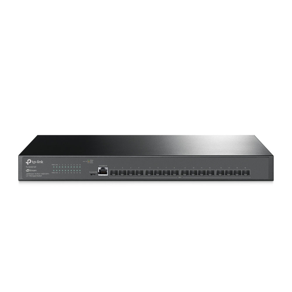 Коммутатор Управляемый 10Гбит/с TP-Link Omada TL-SX3016F (16-портов SFP+)-1